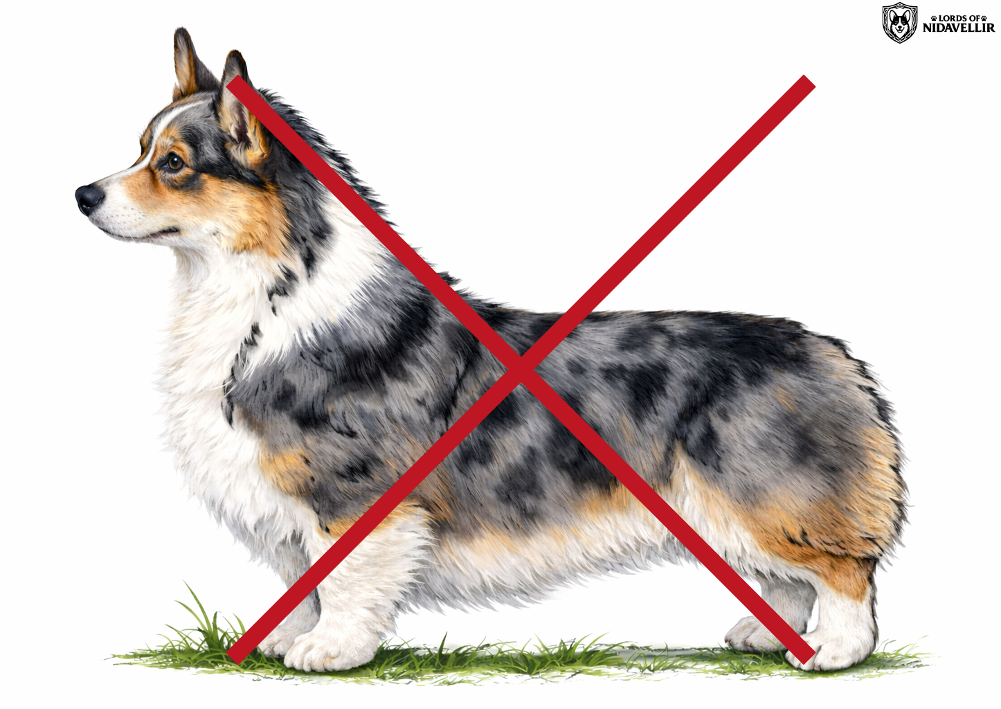 Umaszczenie merle – niedopuszczalne u Welsh Corgi Pembroke